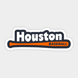 Houston Baseball Sticker